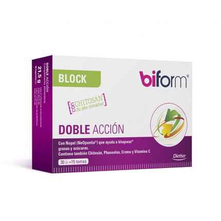BIFORM Block Doble Acción 30 cápsulas