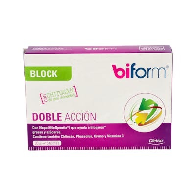 Biform Block Doble Acción 30 cápsulas