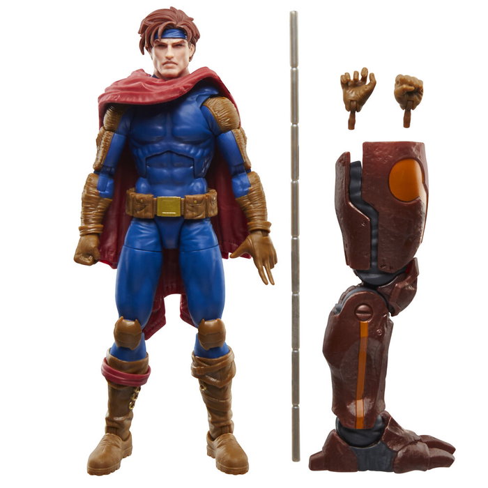 Hasbro Figura de Gambit X-Men Marvel 15cm Articulada con Accesorios