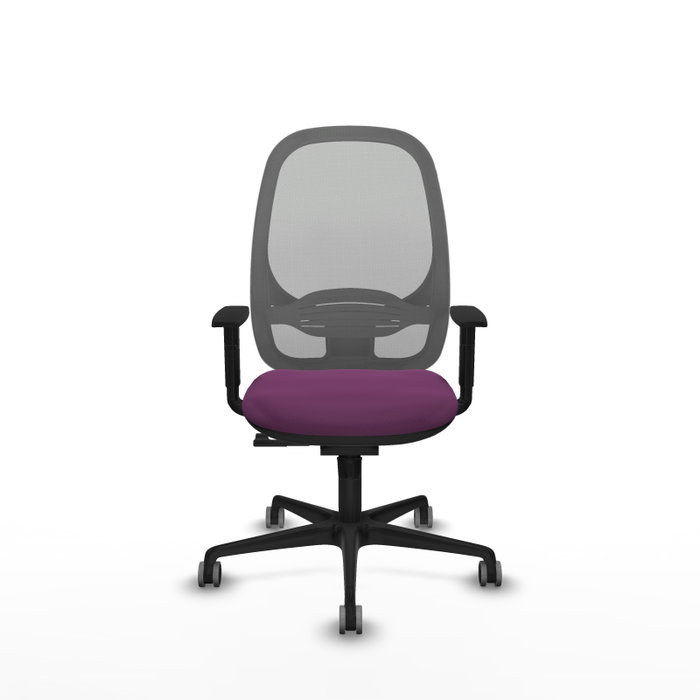PIQUERAS Y CRESPO Silla de oficina Cilanco con mecanismo Sincro, Morado y Gris PIQUERAS Y CRESPO Silla de oficina Cilanco con mecanismo Sincro, Morado y Gris