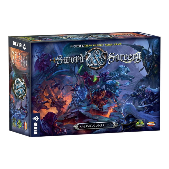 Devir Sword & Sorcery: Crónicas Antiguas Juego de Mesa Cooperativo 1-5 Jugadores 12+ Años Español Devir Sword & Sorcery: Crónicas Antiguas Juego de Mesa Cooperativo 1-5 Jugadores 12+ Años Español