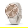 Garmin Vivomove Trend Smartwatch con Diseño Analógico, 40 mm, Correa y Esfera Rosa Dorado (Rose Gold) para Mujer - Monitor de Actividad