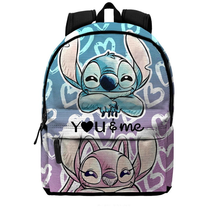 Disney Lilo y Stitch Mochila HS FAN 3.0 You & Me Azul Disney Lilo y Stitch Mochila HS FAN 3.0 You & Me Azul