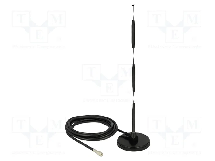 DeLOCK 12432 Antena GSM Direccional 7 dBi con Conector SMA y Cable de 3 m