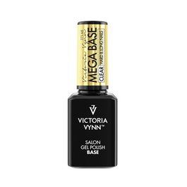 Victoria Vynn Gel Polish Rubber Mega Base Clear 15ml Híbrido Soluble Construcción Curva C No Amarillea