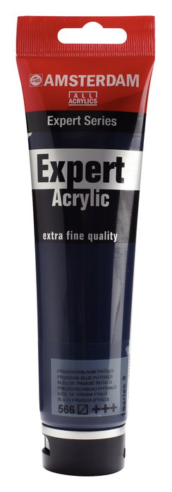 Amsterdam Expert Series Color Acrílico Tubo 150 ml Azul de Prusia (Ftalo) 566 Amsterdam Expert Series Color Acrílico Tubo 150 ml Azul de Prusia (Ftalo) 566
