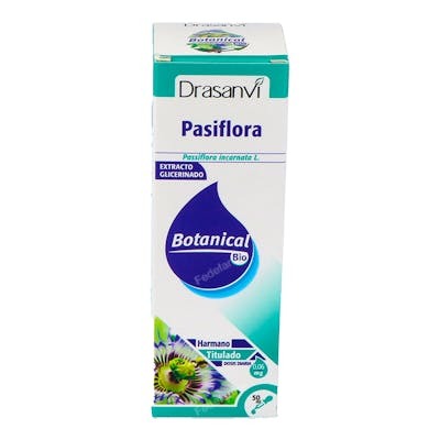 DRASANVI Extracto Pasiflora 50Ml Botanical Bio para el Descanso y Relax DRASANVI Extracto Pasiflora 50Ml Botanical Bio para el Descanso y Relax