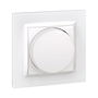 Simon Interruptor LED Regulable Blanco Serie 10 250V IP20 con Marco 8,5 x 8,5 cm