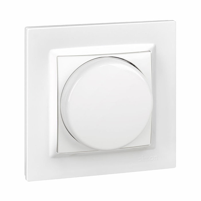 Simon Interruptor LED regulable blanco con marco serie 10 Simon Interruptor LED regulable blanco con marco serie 10