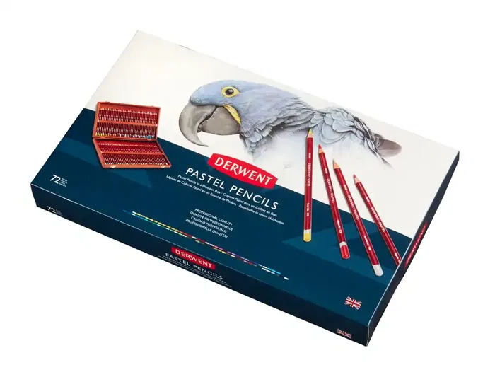 Derwent Lápices Pastel Caja de Madera 72 Unidades Colores Surtidos