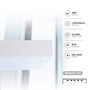 GSC Evolution Panel LED Kisongo 120x30cm 40W 6000K Blanco