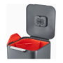 Joseph Joseph Totem Compact 40 L Cubo de separación y reciclaje, grafito