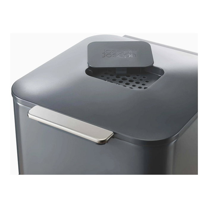 Joseph Joseph Totem Compact 40 L Cubo de separación y reciclaje, grafito
