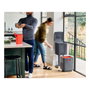 Joseph Joseph Totem Compact 40 L Cubo de separación y reciclaje, grafito