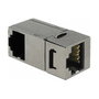 DeLOCK Módulo Keystone RJ45 Cat.6 90° Plano Acero Inoxidable 86371
