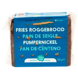 TERRASANA Pan Alemán de Centeno Integral Ecológico 500g Vegano