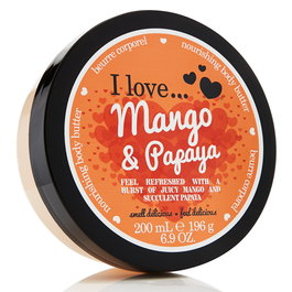 Mango & Papaya, Hidratante, Manteca corporal, 200 ml