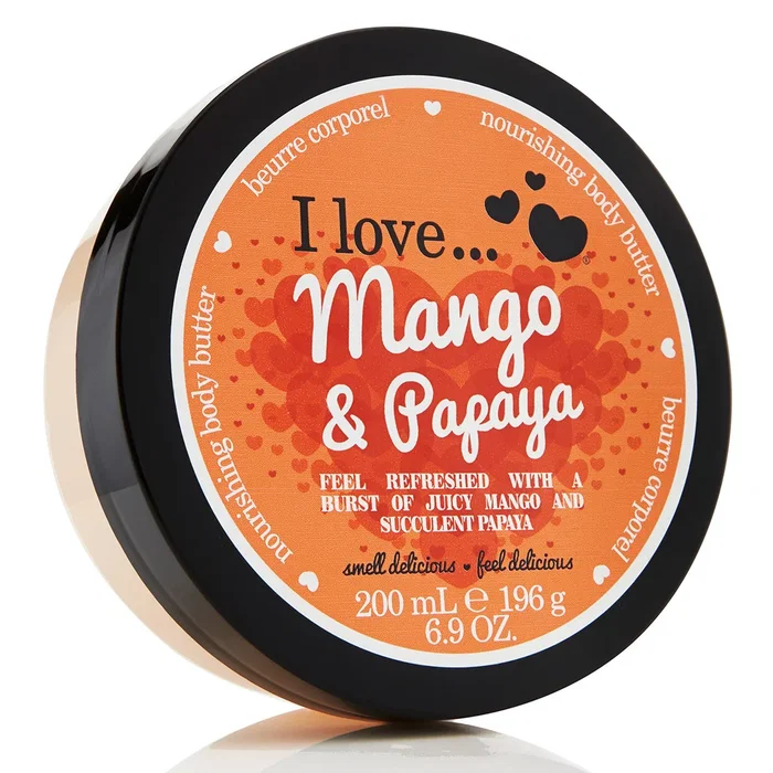 I Love Manteca corporal hidratante Mango & Papaya 200 ml I Love Manteca corporal hidratante Mango & Papaya 200 ml