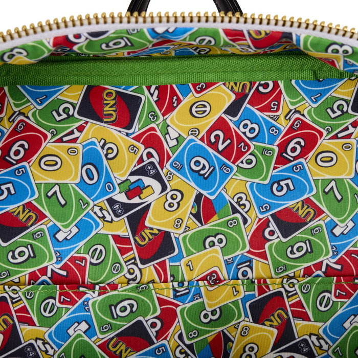 Loungefly Mattel Classic Mochila Mini UNO Reverse Card Loungefly Mattel Classic Mochila Mini UNO Reverse Card