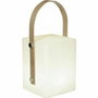 Lumisky TIKY Farol inalámbrico con mango de bambú - LED regulable 27cm
