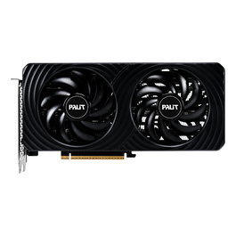 Palit GeForce RTX 5060 Dual OC 8GB GDDR7 128-bit Tarjeta Gráfica PCIe 5.0 - 3840 Núcleos, Boost 2535 MHz, HDMI 2.1b, DisplayPort 2.1b, Negro