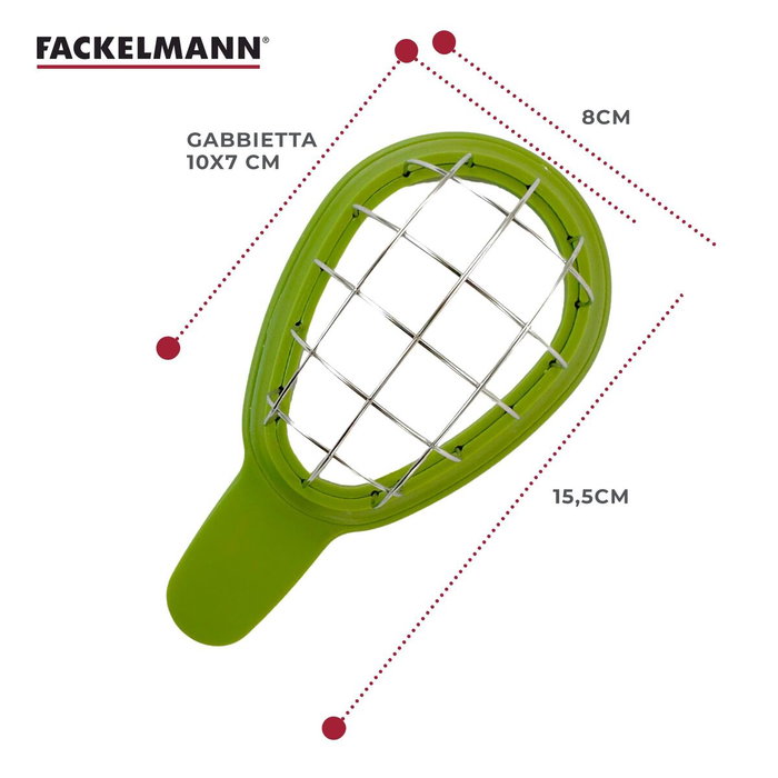 Fackelmann Profesional Cortador de aguacate 16 cm