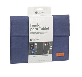 CARCHIVO Funda Tablet Venture 10,1 Universal con Solapa Azul