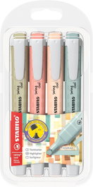 Stabilo swing cool NatureCOLORS Surtido de 4 Marcadores Fluorescentes