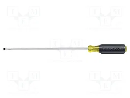 Klein Tools Destornillador plano estándar SL 1/8 pulgada