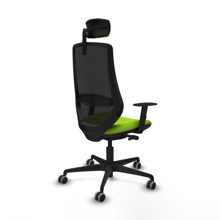 PIQUERAS Y CRESPO Silla de oficina Mardos Sincro/Traslack Pistacho y Negro PIQUERAS Y CRESPO Silla de oficina Mardos Sincro/Traslack Pistacho y Negro