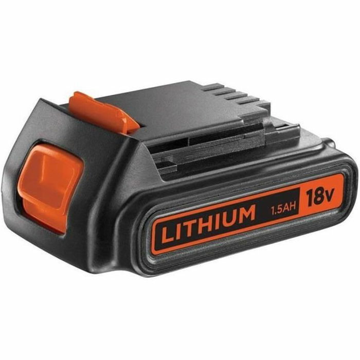 Black + Decker Batería 18V 1.5Ah Negro