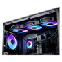 Phanteks Glacier One 360D30 X2 DRGB schwarz AiO-Wasserkühlung