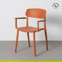 Silla Apilable Teja Pp Contract 51,50 X 51 X 80 cm (Set de 2)