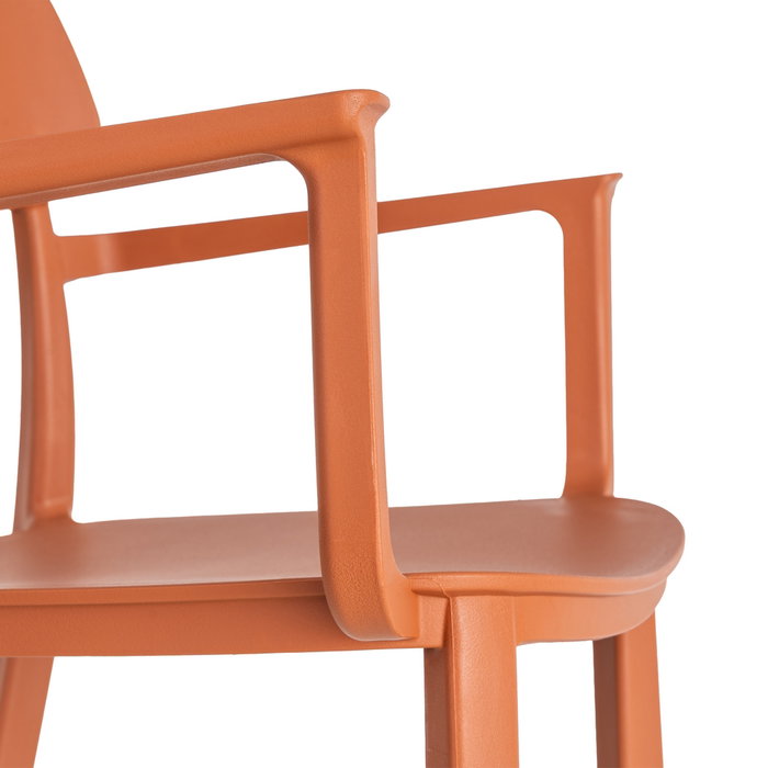 Silla Apilable Teja Pp Contract 51,50 X 51 X 80 cm (Set de 2)