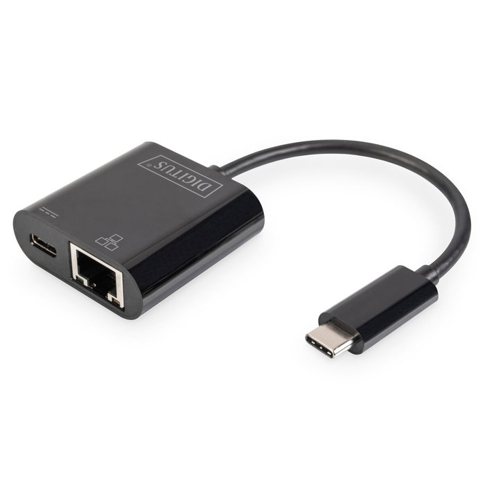 Digitus DN-3027 Adaptador USB Type-C a Gigabit Ethernet con Power Delivery