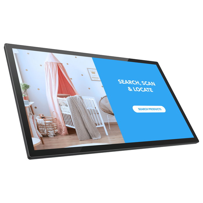 ELO Touch Solutions 4304L Monitor Táctil LED Interactivo 43 Pulgadas (108 cm) FHD 1920x1080, HDMI 1.4, DisplayPort 1.2, USB-C, Panel Plano, VESA, 24/7