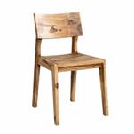 DKD Home Decor Silla Alpino Natural Sheesham 45 x 90 x 45 cm