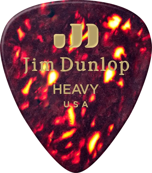 Dunlop Pack 12 Púas Genuine Celluloid Heavy
