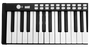 Piano de Escenario Portable con Bateria Recargable Negro Ek Ekt88Bk
