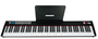 Piano de Escenario Portable con Bateria Recargable Negro Ek Ekt88Bk