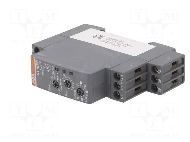 ABB CT-MFC.21 Relé de tiempo SPDT x2 ABB CT-MFC.21 Relé de tiempo SPDT x2