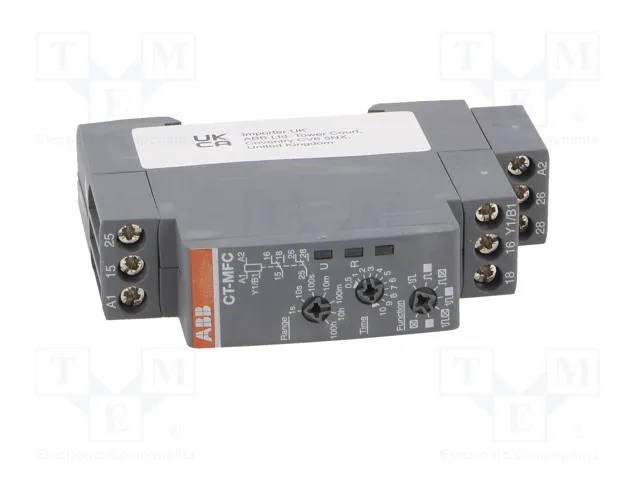 ABB CT-MFC.21 Relé de tiempo SPDT x2 ABB CT-MFC.21 Relé de tiempo SPDT x2