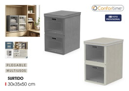 Confortime Caja de Almacenamiento Plegable 30x35x50 cm