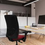 PIQUERAS Y CRESPO Silla de oficina Zulema Marrón y Blanco