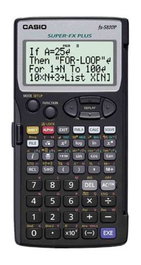 CASIO Calculadora Científica FX-5800P Programable 16 Dígitos