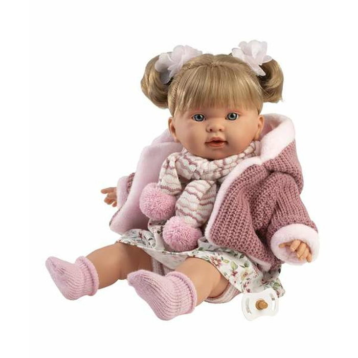 Llorens Muñeca Alexandra 42cm con cuerpo de tela y mecanismo de sonido Llorens Muñeca Alexandra 42cm con cuerpo de tela y mecanismo de sonido