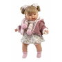 Llorens Muñeca Alexandra 42cm con cuerpo de tela y mecanismo de sonido