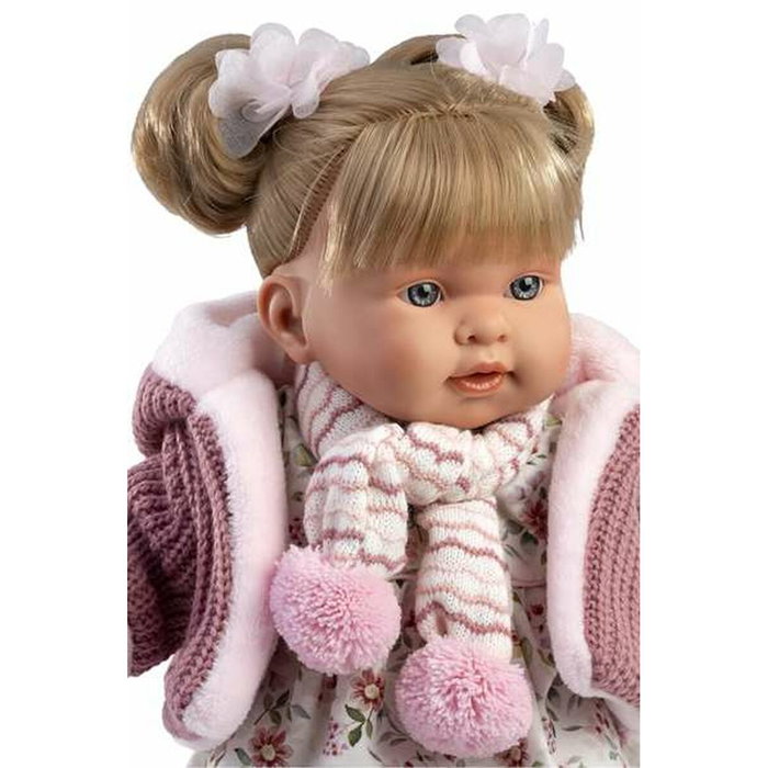 Llorens Muñeca Alexandra 42cm con cuerpo de tela y mecanismo de sonido Llorens Muñeca Alexandra 42cm con cuerpo de tela y mecanismo de sonido