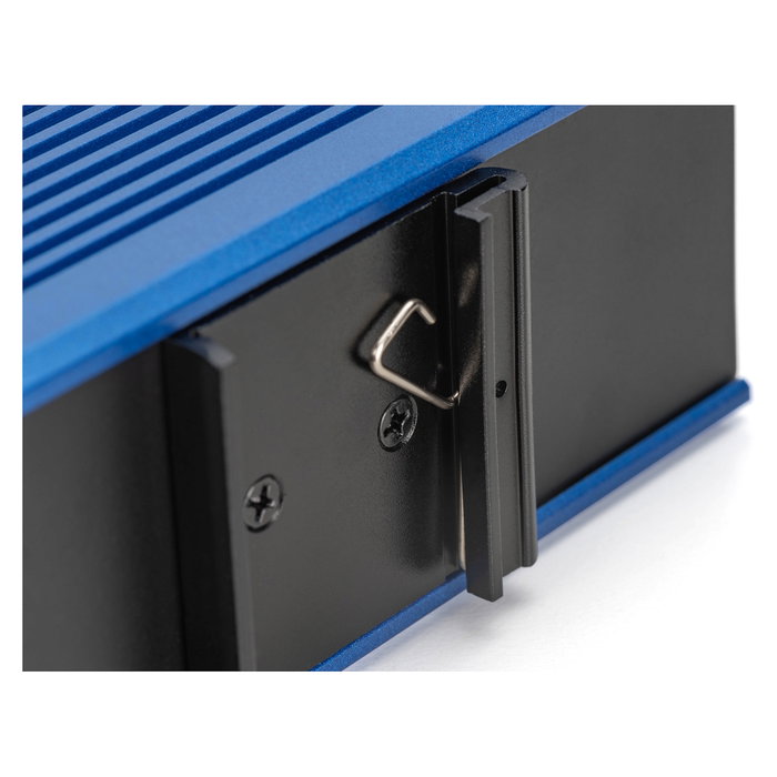 Digitus Switch Gigabit Ethernet Industrial 8+2 Puertos No Administrado para Montaje en Carril DIN IP40 10/100/1000 Mbps