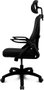Drift Silla Gaming DRAIR35 Negra con Malla Transpirable Reposabrazos Abatibles Respaldo Reclinable 90-120° Cojines Lumbar y Cervical